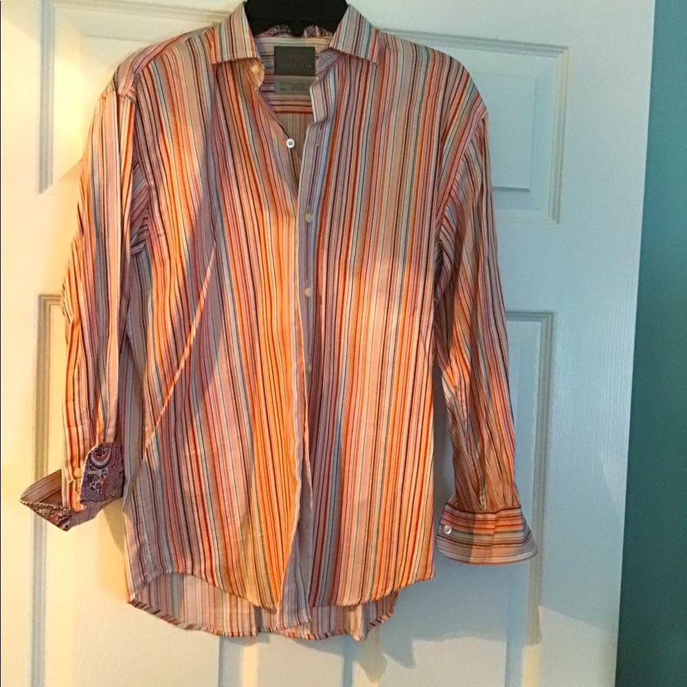 Thomas Dean Boys Dress Shirt